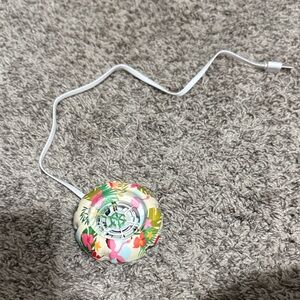 Scentsy flamingo mini fan